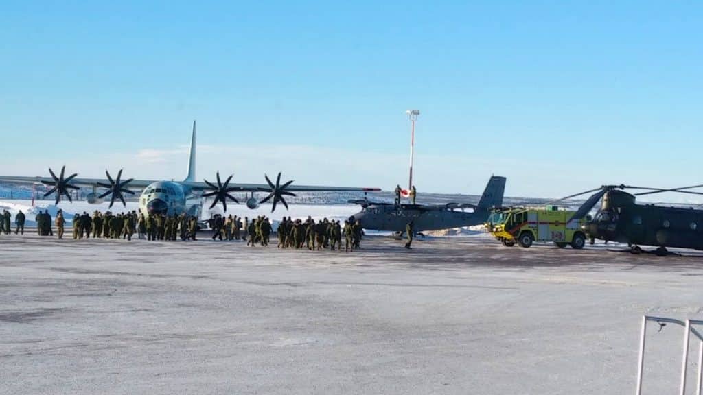 Operation Nanook Military Inuvik 2025